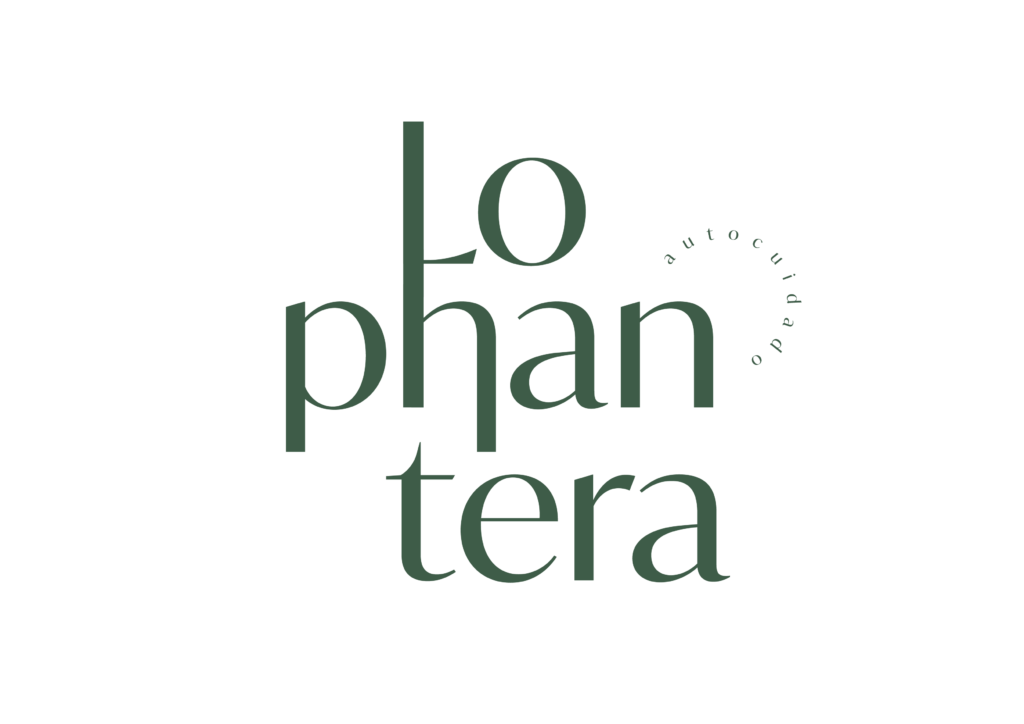 Logo Lophantera Cosmetics - verde